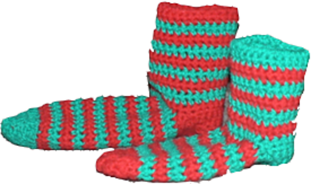 Chaussons de Noël