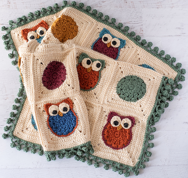 Little Hoot Owl Blanket