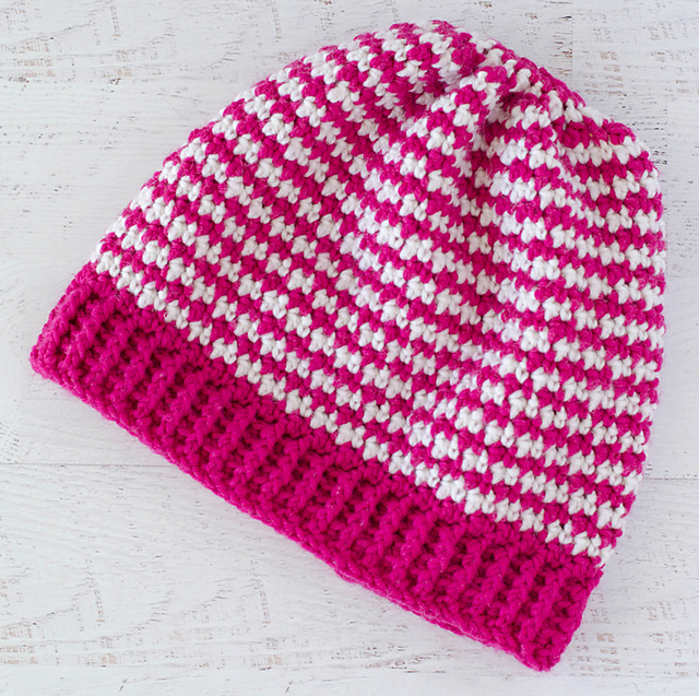 Houndstooth Hat