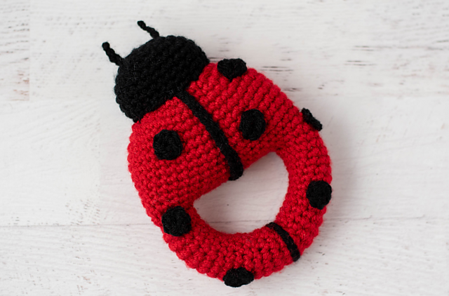Louise the Ladybug Rattle