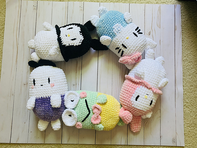Set 5 Sanrio Amimallows