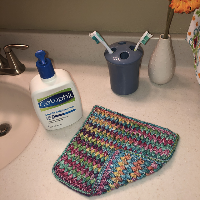 Split Pea Washcloth