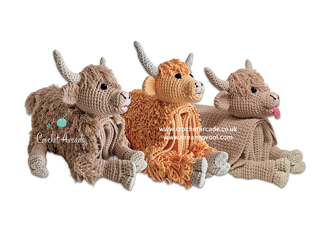 Cuddle and Play Highland Cow