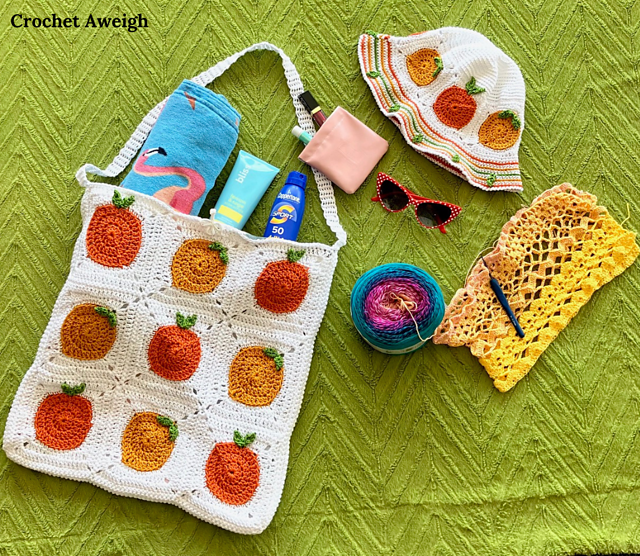 The Citrus Grove Tote Bag
