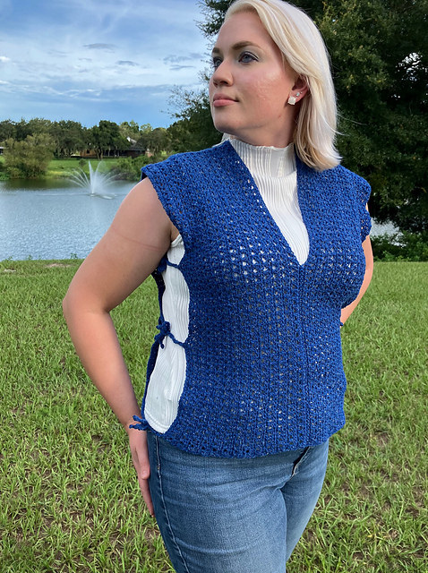 The Tied Up in Tweed Vest