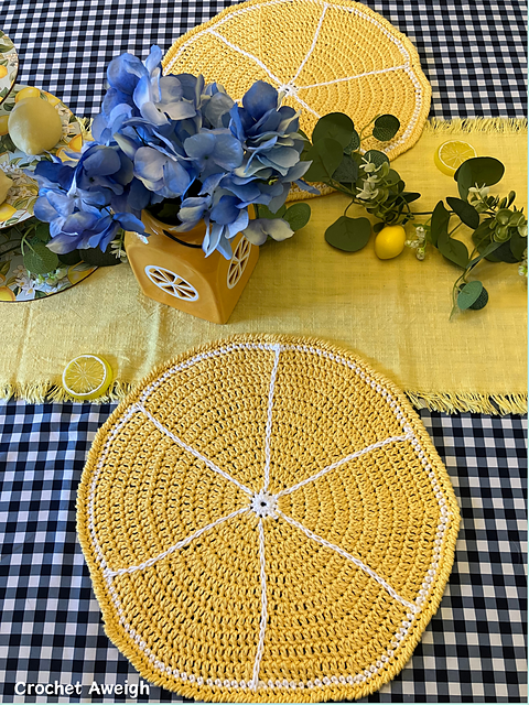 Sunny Citrus Placemat