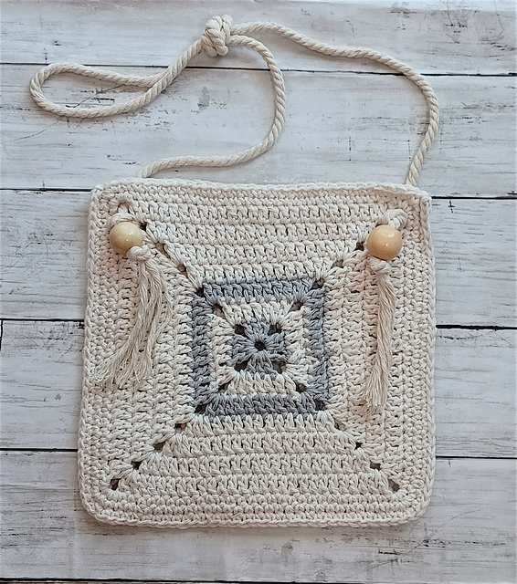 Granny Square Shoulder Bag