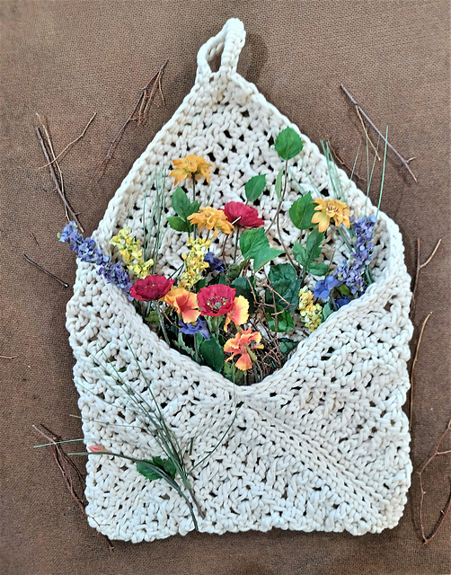 Flower Wall Basket