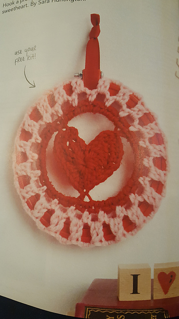 Stitch With Love Heart Hoop