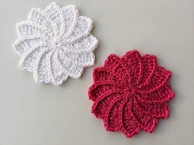 Petunia Flower Coaster