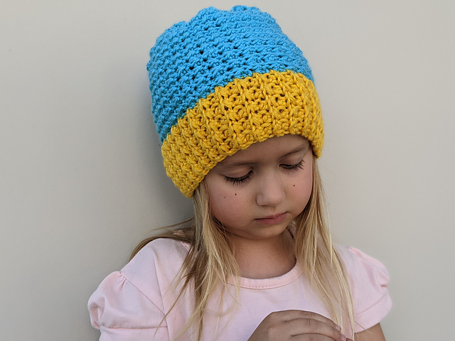 Two-Color Toddler Beanie