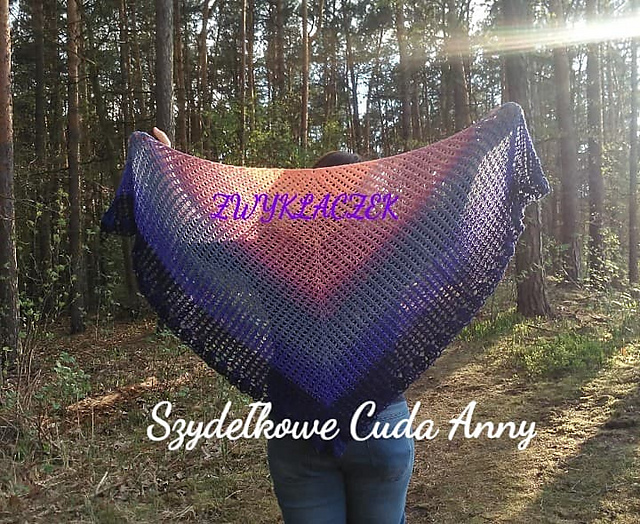 Zwyklaczek shawl
