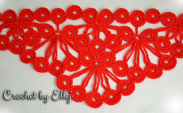 "The bunch of rowan" shawl