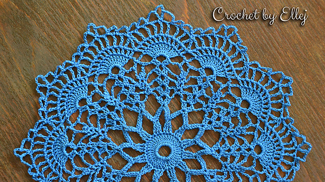 The Dark Blue Doily