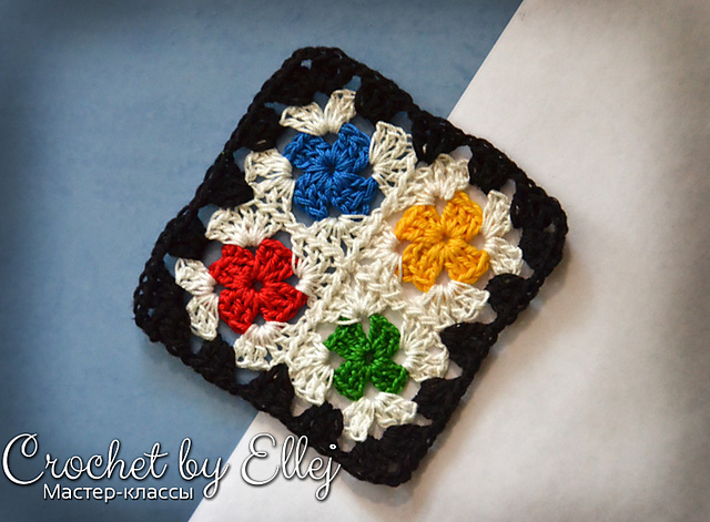 Granny square Window