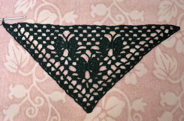 Moon Butterfly Shawl