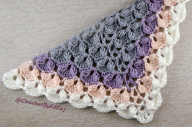 Scallops Shawl