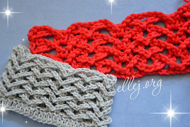 Seagulls crochet stitch