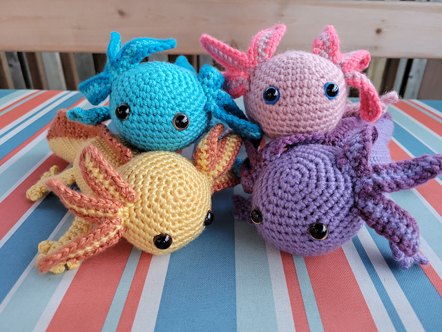 Axololt Amigurumi