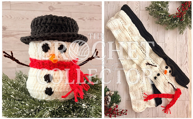 Snowman Scarf