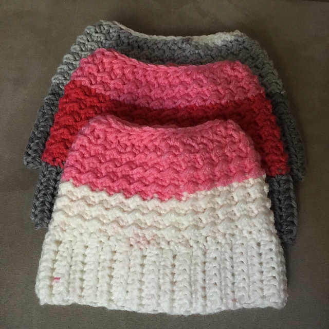 Simple Messy Bun Hat