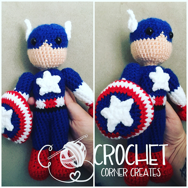 Captain Red, White and Blue