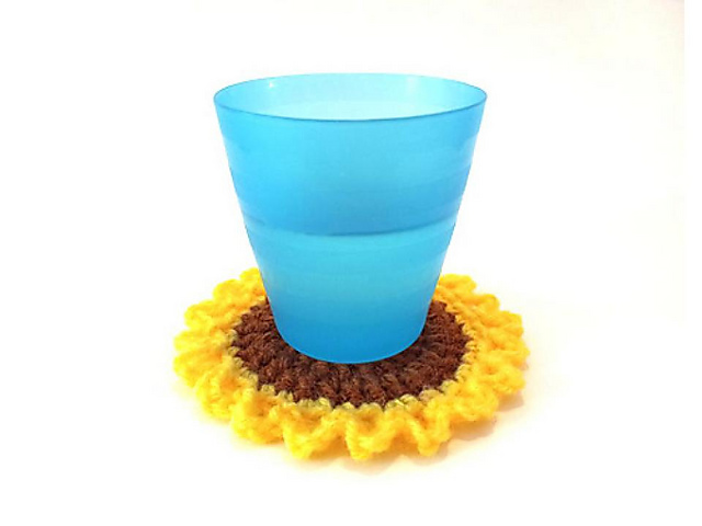 Sunflower Coaster