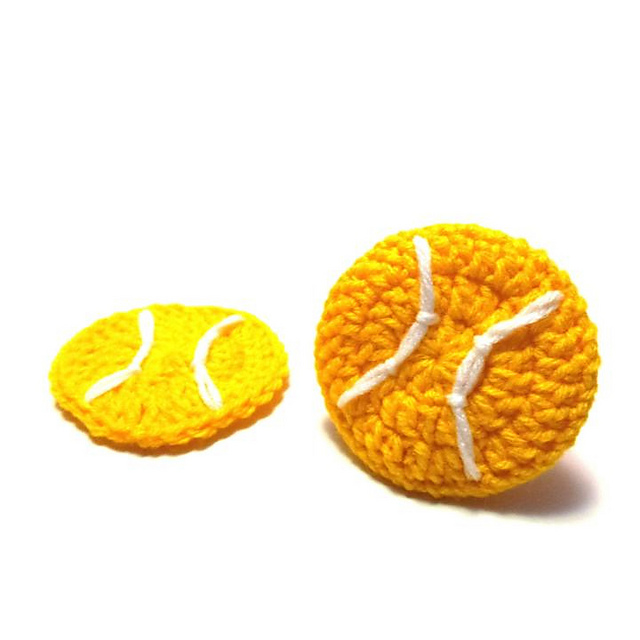 Tennis Ball Hair Tie