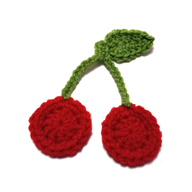 Ravelry: Cherry Applique pattern by Dani West