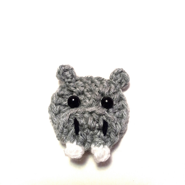 Hippo Applique