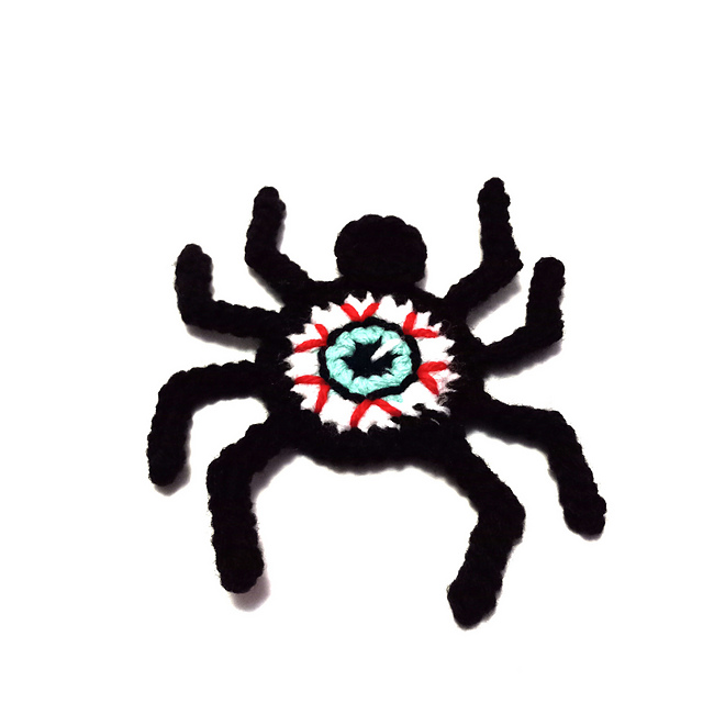 Spider Eyeball Applique