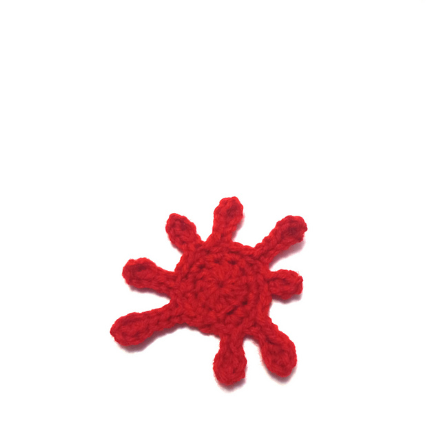 A Blood Spatter Applique