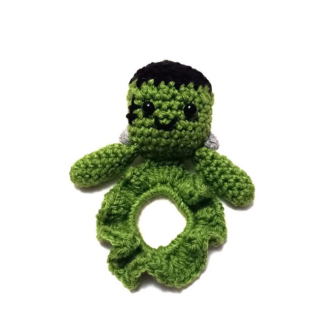 Frankenstein Scrunchie