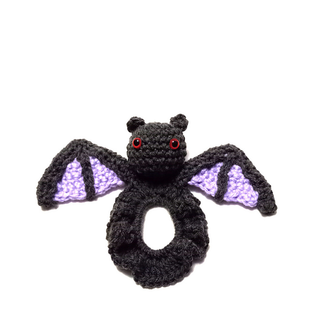 Bat Scrunchie