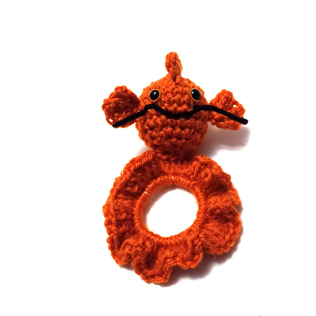 Fish Scrunchie
