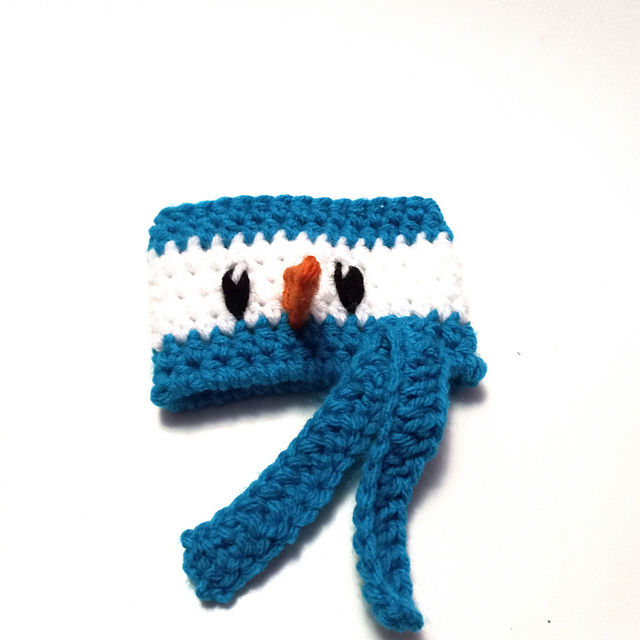 Snowman Drink Cozy