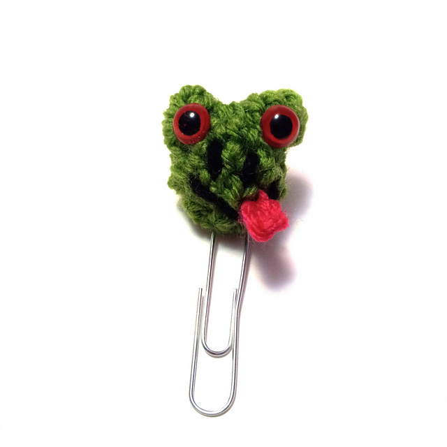 Frog Paper Clip