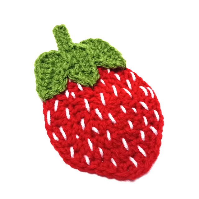 Strawberry Coaster