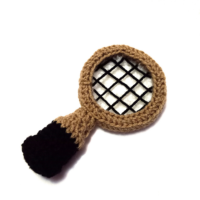 Ravelry: Tennis Racket Coaster pattern by Dani West