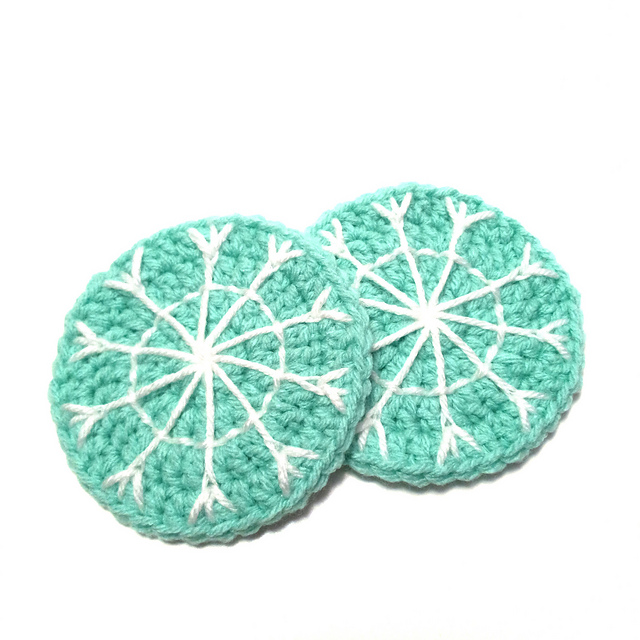 Snowflake Coaster