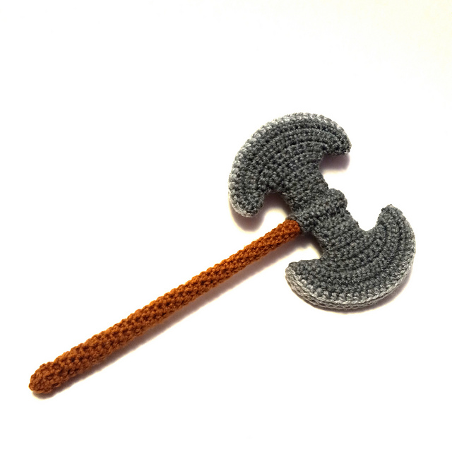 Double Headed Battle Axe
