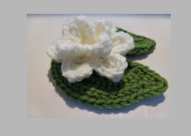Lily Pad with Flower