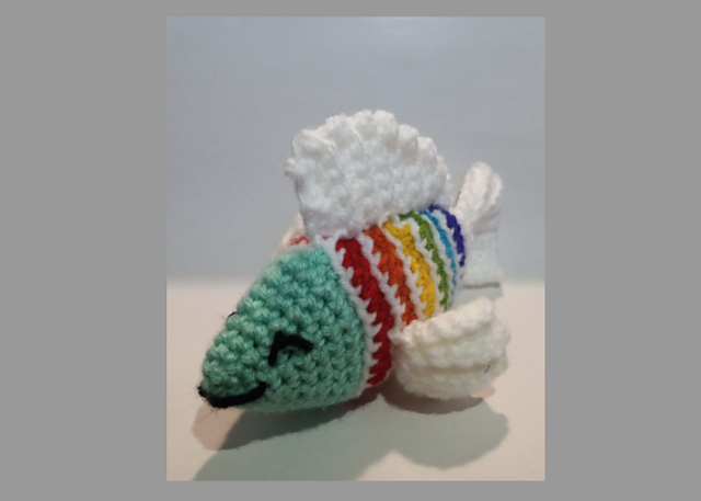 Amigurumi Rainbow Fish