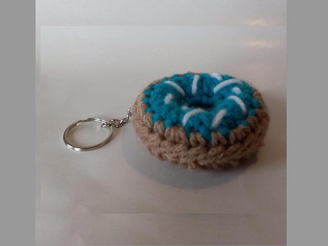 Donut Keychain