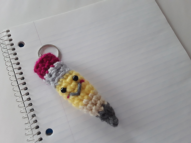 Pencil Keychain