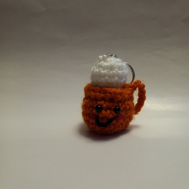Latte Keychain