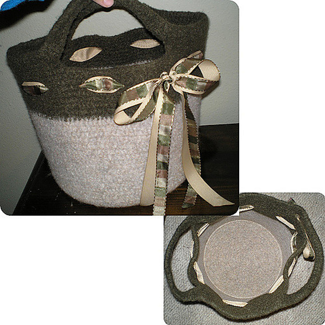 Ribbon Weave Tote