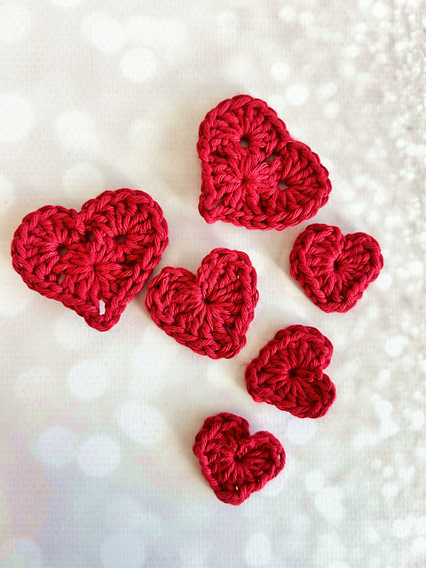 Mini Granny Square Heart