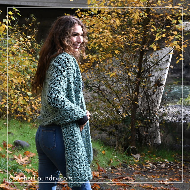Tilted Block Stitch Shawl