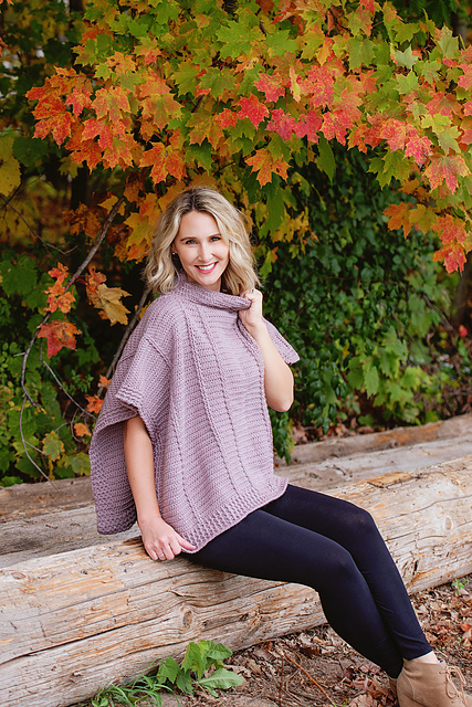 Wisteria Poncho